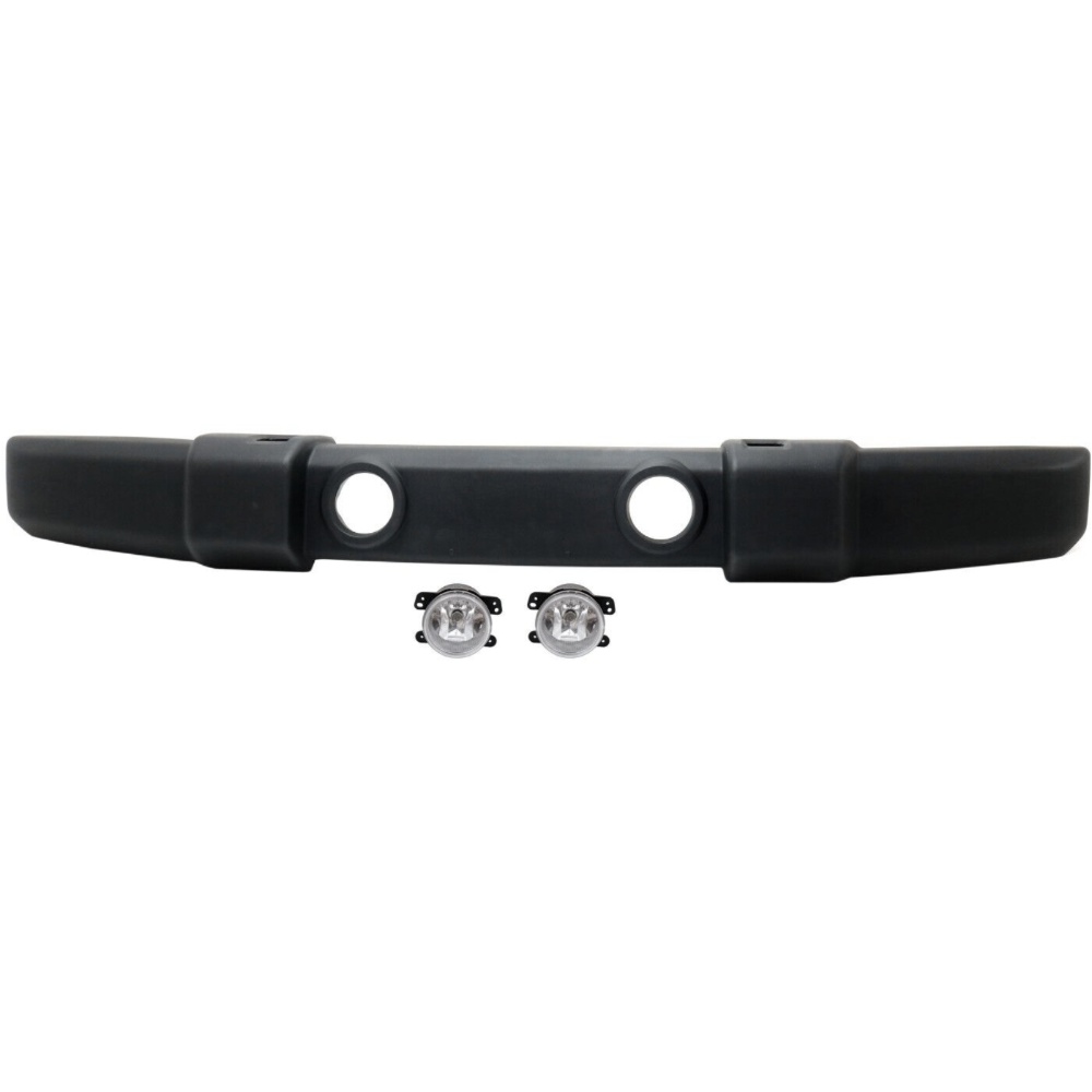 Textured, Black Front Lower Bumper Cover Fascia for 2017