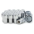 Geelife 20 Lug Nuts 7/1620 Chrome Dome Top 75 Shank Centered Washers