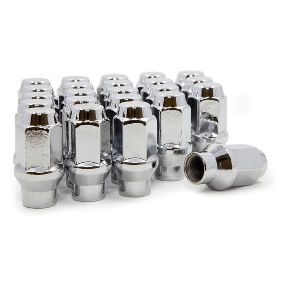 Geelife 23 Chrome ET Style Lug Nuts 1/2" Wheel Nut Jeep Wrangler CJ Cherokee