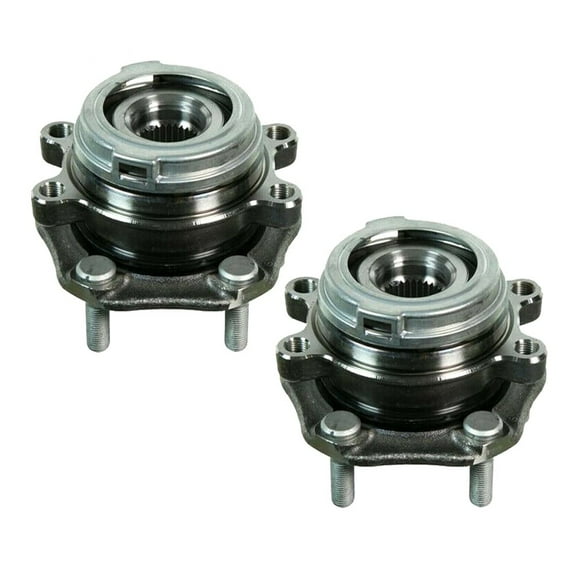 Geelife 2pc Front Wheel Hub Bearing Assembly