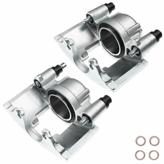 Geelife 2x Brake Caliper Single Piston For Cadillac Chevrolet Dodge GMC Front Side