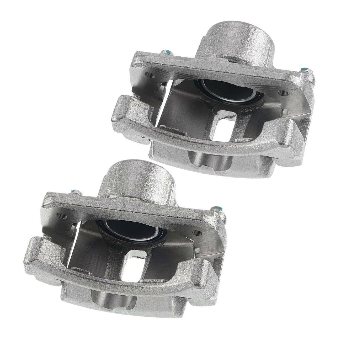 2-Pack Front Brake Calipers With Brackets - Fits Chevy Trailblazer, GMC Envoy 2002-2005 5 thumbnail image