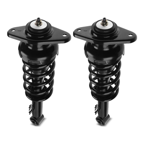 Geelife 2x Complete Strut & Coil Spring Assembly for Mini Cooper 2002-2008 Rear LH