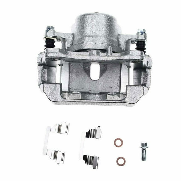 Geelife 2x Front Disc Brake Caliper w/ Bracket For Aura G6 Malibu Sky Solstice G6