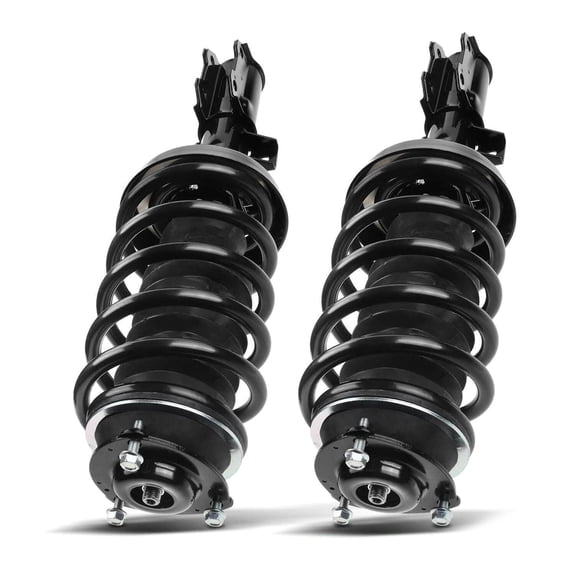 Geelife 2x Front LH & Complete Strut & Coil Spring Assembly for Saab 9-5 02-09 FWD