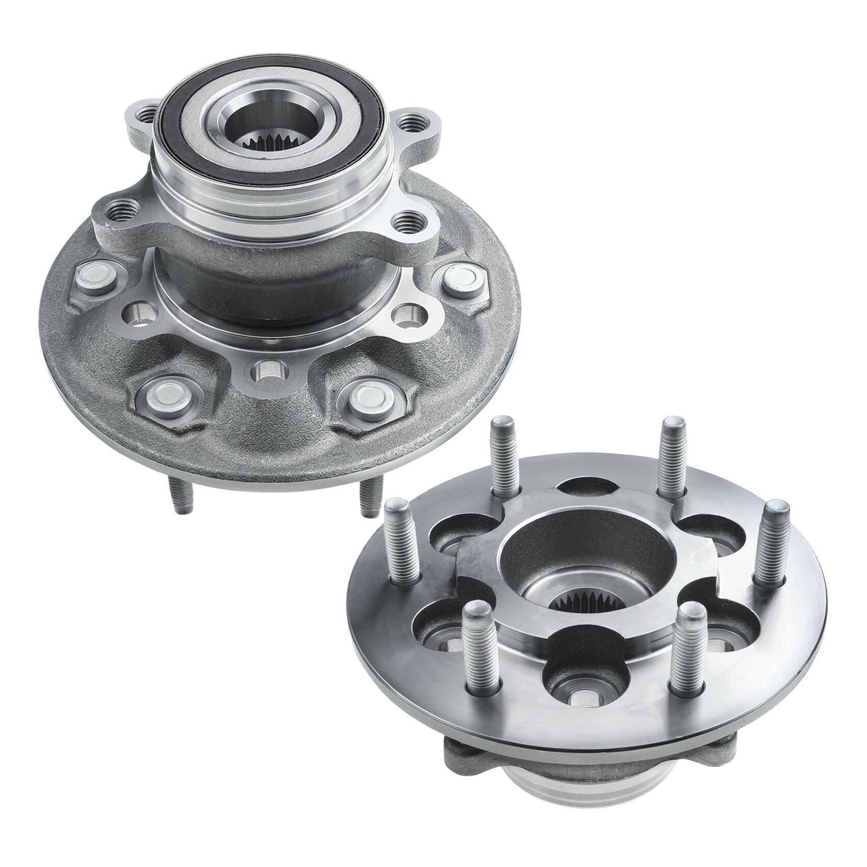 Geelife 2x Front LH & Wheel Hub Bearing Assembly for Chevy Colorado GMC Canyon 4WD