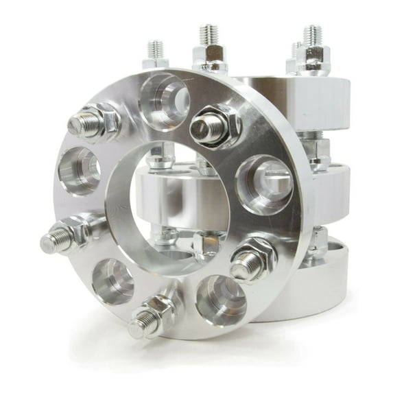 Geelife 4 1" Wheel Spacers | 5x4.75 | 7/16" Studs | for older Chevy & Buick