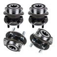 thumbnail image 1 of Geelife 4 Pcs Front Rear Wheel Hub Bearing, 1 of 8