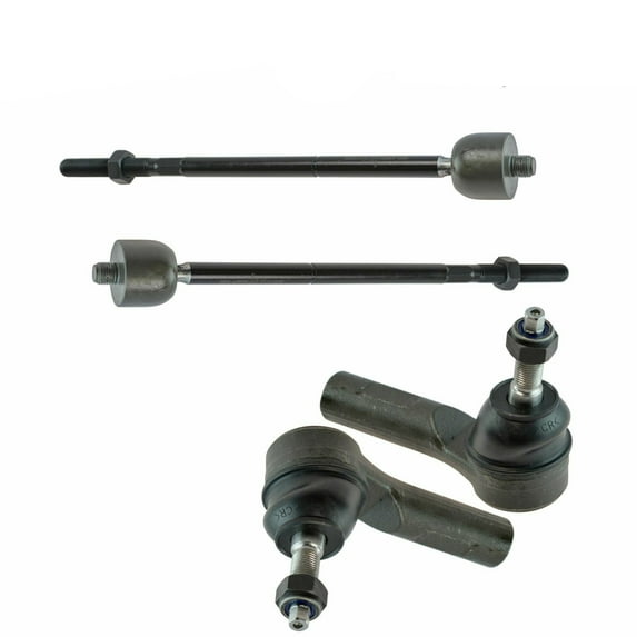 Geelife 4-pc Kit Inner Outer Tie Rod End Left/Right Set of 4 For Escape Mariner Tribute