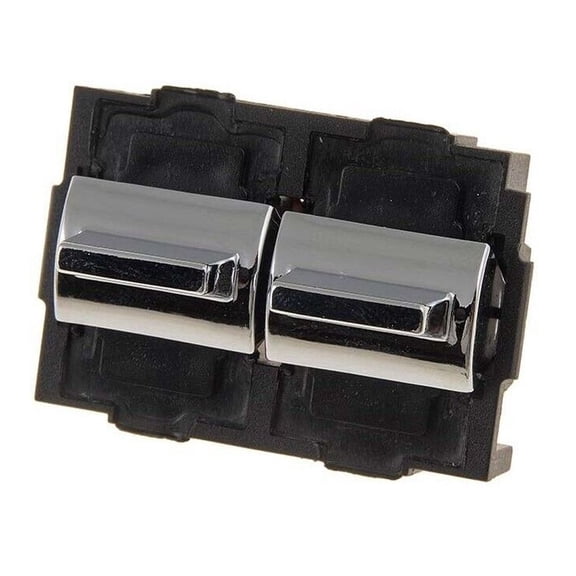 Geelife 49214 Power Window Switch Front Driver Left Side Chrome Fits Left