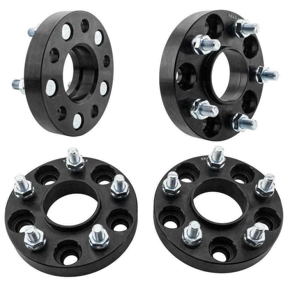 Geelife 4PCS 25mm 5x4.5(5x114.3mm) Wheel Spacers For INFINITI Nissan