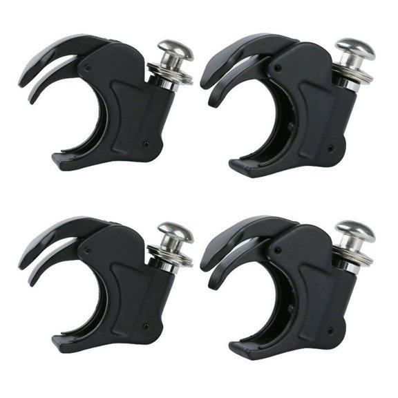 Geelife 4PCS 41mm Windshield Clamps For Blackline Dyna Night Train Softail Wide Glide