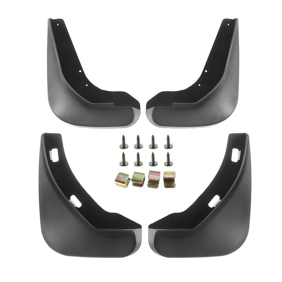 Geelife 4Pcs Splash Guards Mud Flaps Mudguard Front & Rear For Buick 06-11 Lucerne Sedan