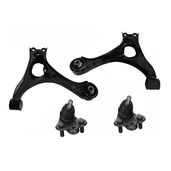 Geelife 4pc Front Lower Control Arm Set Ball Joints For 2006/07-11 Honda Civic Acura CSX