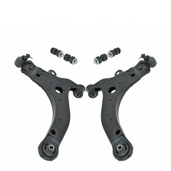 Geelife 4pc Kit Front Lower Control Arm & Ball Joint Sway Bar End Left/Right Set New