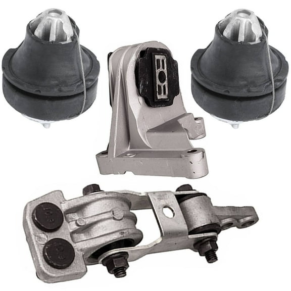 Geelife 4pcs Enngine Motor Mounts Torque Rod Kit For Volvo 01-09 S60 01-07 V70 XC70 XC90