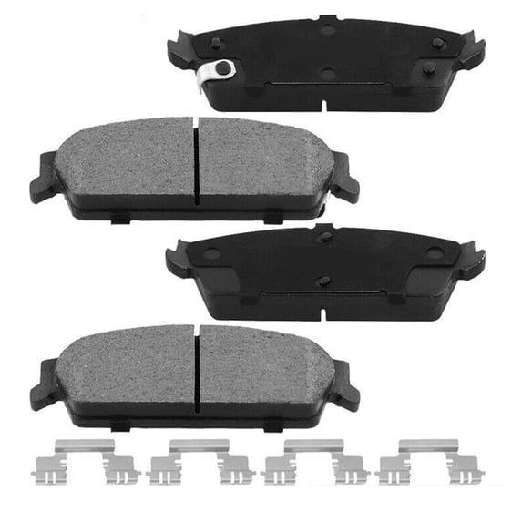 Geelife 4x Rear Ceramic Brake PadsA86344-4RCBPF22CCCCS9