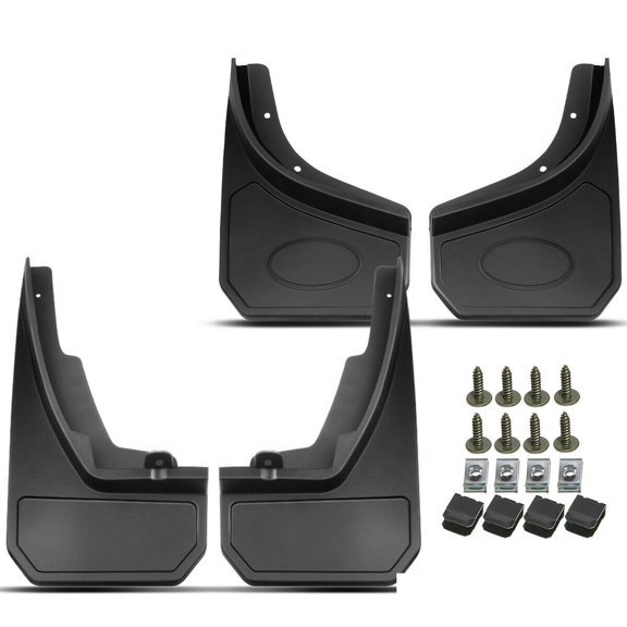 Geelife 4x Splash Guards Mudflaps Fenders For Infiniti 03-08 FX45 S50 FX35 Front & Rear
