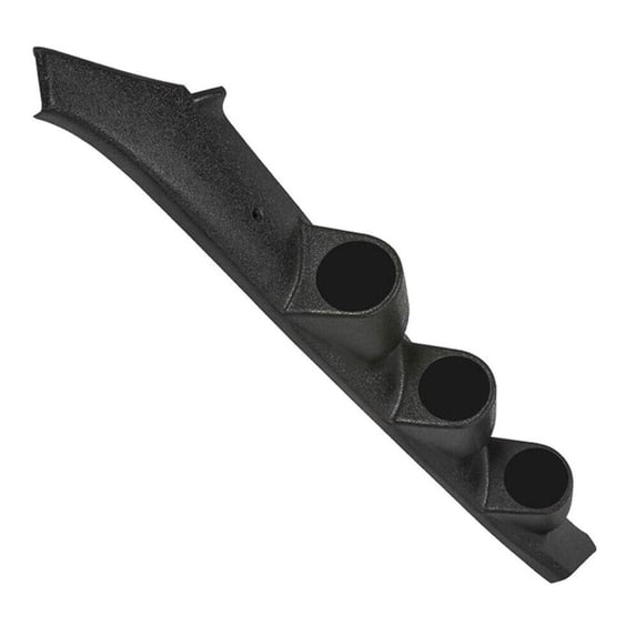 Geelife 52mm Black Triple Pillar Gauge for 1982-1993 Chevrolet Chevy S-10