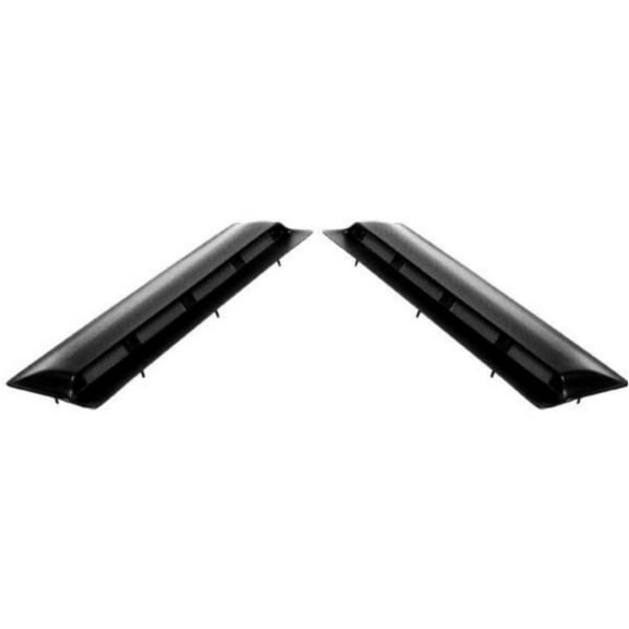 Geelife 66 For 1966 Chevrolet Chevelle Hood Louver Surround Black Pair 2pcs
