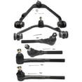 thumbnail image 1 of Geelife 6pc Front Upper Control Arm and Tie Rod End Kit For Ford Lincoln RWD, 1 of 6