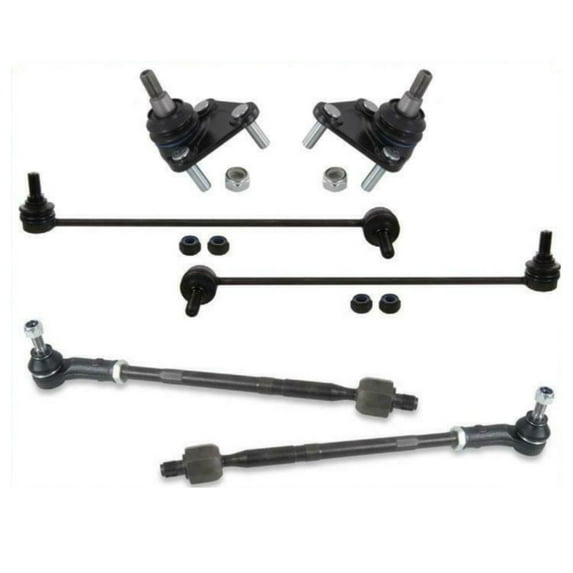 Geelife Ball Joints Sway Bar Inner & Outer Tie Rods For Audi TT Audi TT Quattro 6Pc Kit