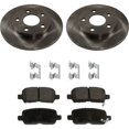 thumbnail image 1 of Geelife Brake Disc Brake Pad Kit For Buick Chevrolet Pontiac Rear Solid 2-Wheel Set, 1 of 7
