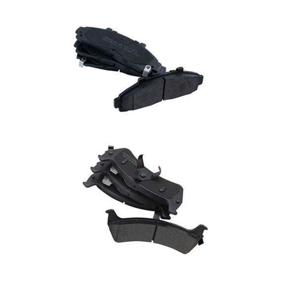 Geelife Brake Pad Metallic Front Rear Kit w/Chemicals Explorer