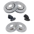 thumbnail image 1 of Geelife Brake Pad Rotor Front & Rear Posi Metallic Kit for Chrysler VW, 1 of 7