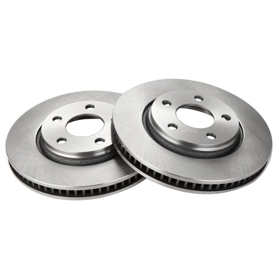 Geelife Brake Rotor Front Pair Set of 2 For Buick Chevrolet Pontiac Saturn 5 Lug