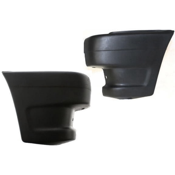 Geelife Bumper End Caps Set of 2 For Mazda B2200 B2600 RWD Front Plastic Primed