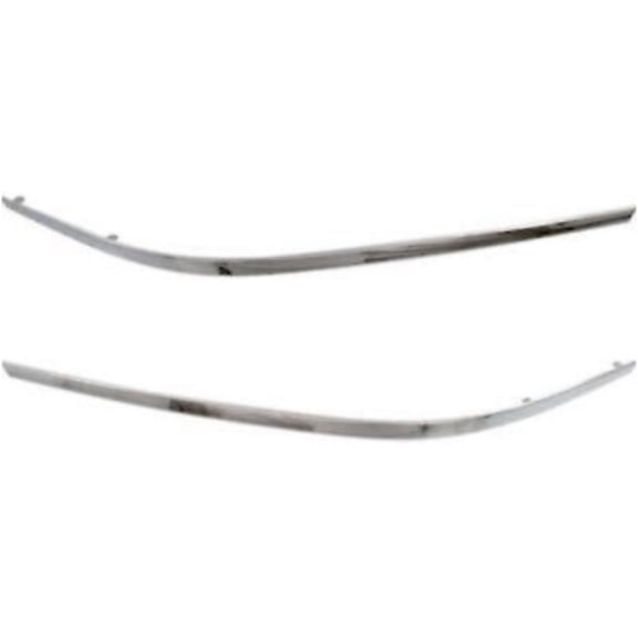 Geelife Bumper Face Bar Trim Front Driver & Passenger Side Outer For Mercedes-Benz