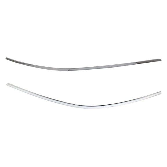 Geelife Bumper Trim For 2012-2014 Mercedes-Benz C250 Set of 2 Rear Left and Right