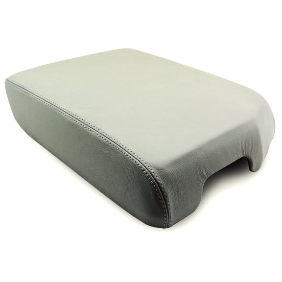 Geelife Center Console Armrest Leather Synthetic Cover For Toyota 2007-2012 Tundra Gray