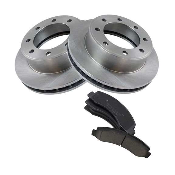 Geelife Ceramic Brake Pad & Rotor Kit Front Set for 99-05 Ford Excursion