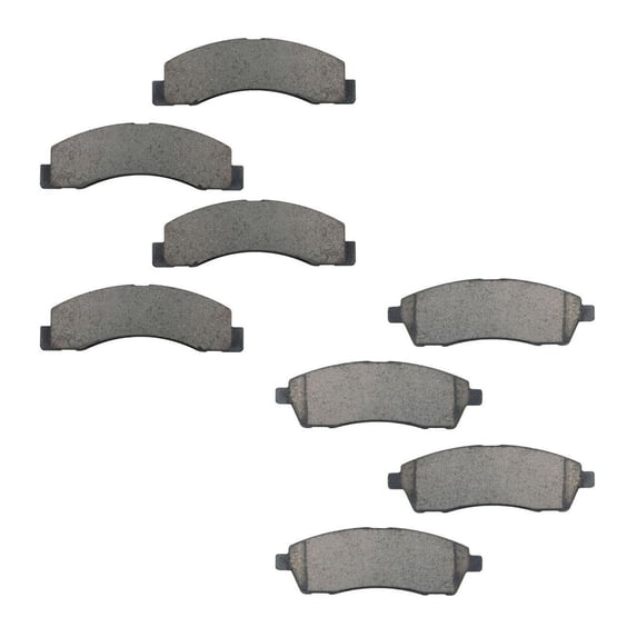 Geelife Ceramic Front & Rear Brake Pad Kit Excursion F350 pickup