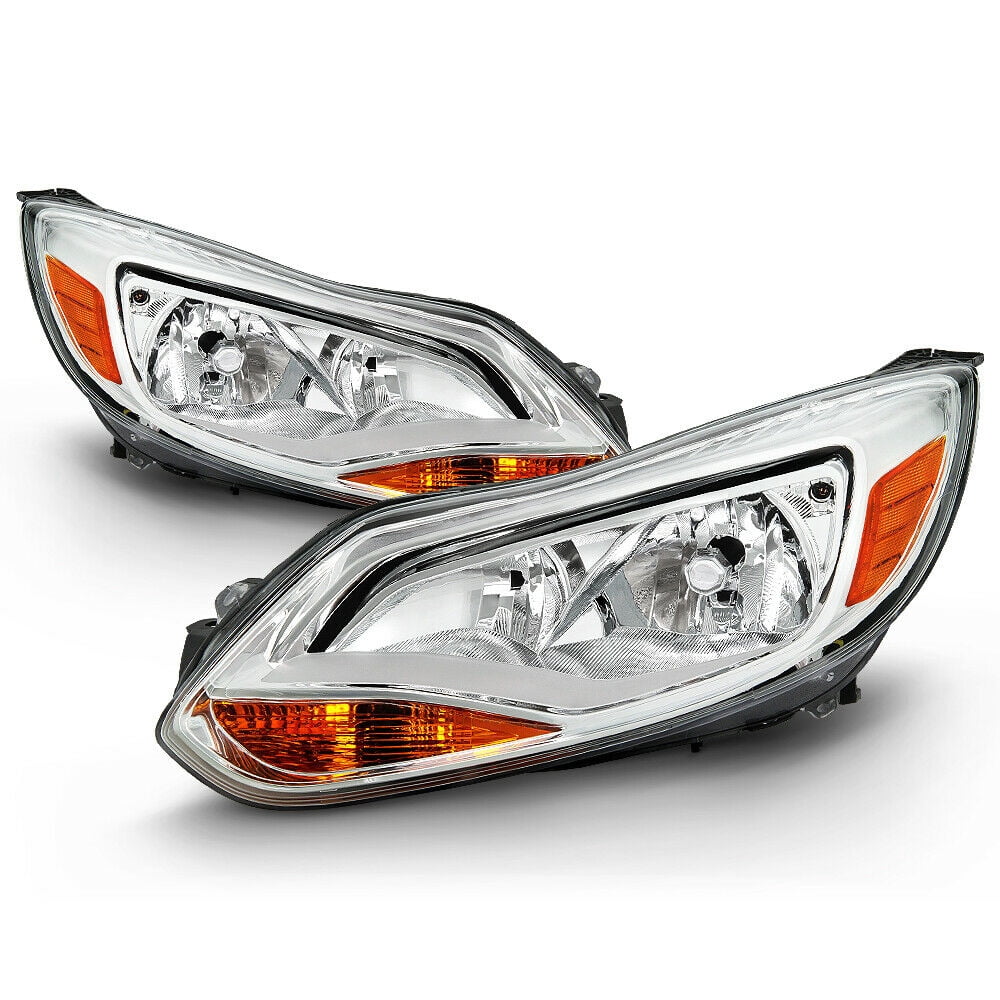 2Pcs Replacement Headlights Assembly Compatible with 12-14 2Pcs Replacement Headlights Assembly Compatible with 12-14