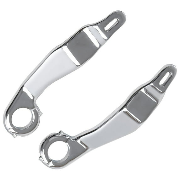 Geelife Chrome Fairing Support Bracket Mount Kit For 18-22 CVO Road Glide 14-22 Road