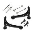 thumbnail image 1 of Geelife Complete Front Suspension 8pc Tie Rods Control Arms Sway Links For Honda, 1 of 10