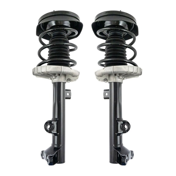 Geelife Complete Loaded Strut Spring Assembly Front Set for MB W203 C-Series