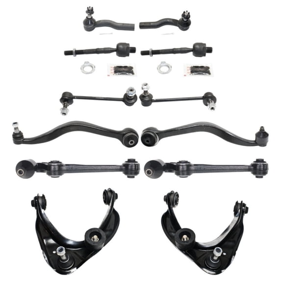 Geelife Control Arm Kit For 2006-2008 6 6 Front with Sway Bar Links Tie Rod Ends FWD