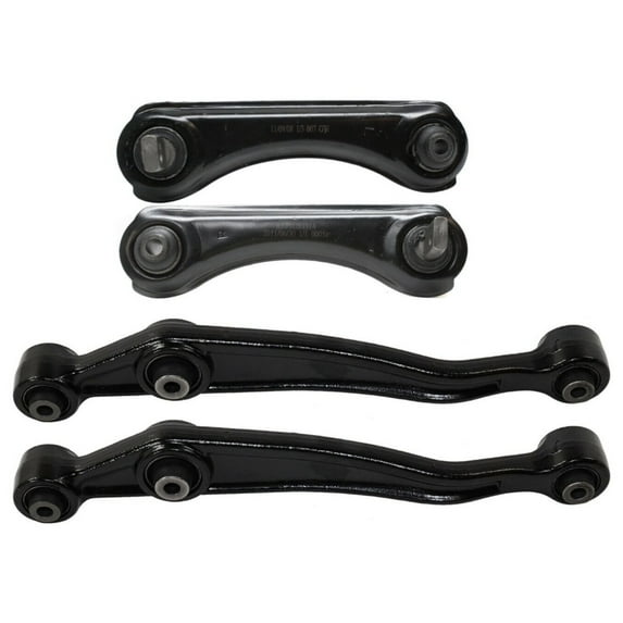 Geelife Control Arm Set For 1992-1995 Honda Civic Rear Left and Right Upper and Lower