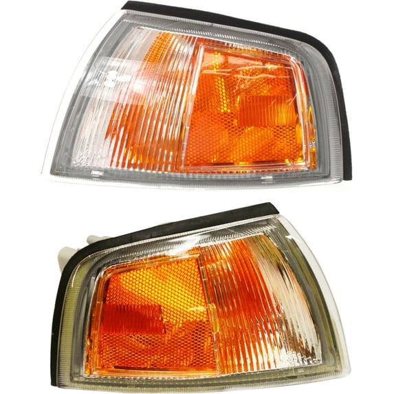 Geelife Corner Light For 1997-2002 Mirage Coupe Set of 2 LH RH Incandescent w/ Bulbs