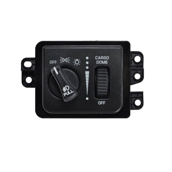 Geelife Dial Headlight Switch w/ Cargo & Fog Lights For Dodge 2001-2004 Dakota Truck