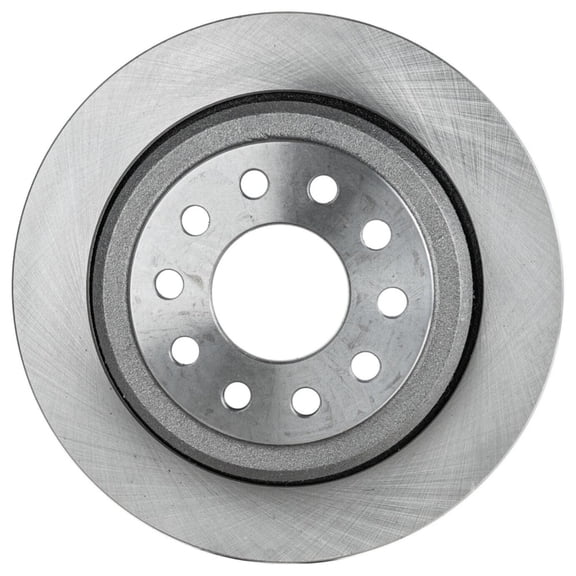 Geelife Disc Brake Rotor For 2003-2011 Lincoln Town Car Rear Left or Right Solid 1-pc