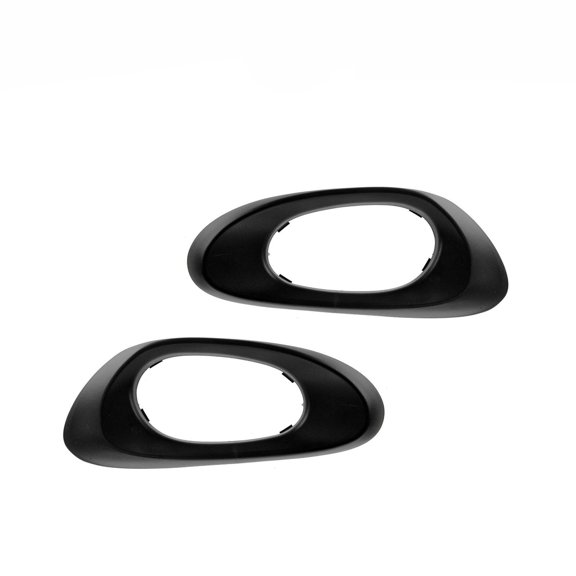Geelife Door Handle Bezels Inside Textured Black Rear Pair Set For EXT Trailblazer