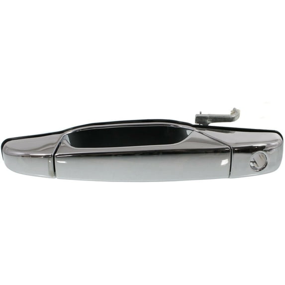 Geelife Door Handle For 2007-2014 Cadillac Chevrolet GMC Chrome Front Left Outer
