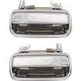 thumbnail image 1 of Geelife Door Handle Set For 2001-2004 Toyota Tacoma Crew Cab Rear Chrome Plastic 2-Pcs, 1 of 9