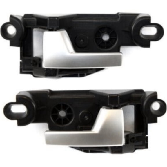 Geelife Door Handle Set For Five Hundred Montego Sable Taurus Front Silver Lever 2-Pcs