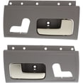 thumbnail image 1 of Geelife Door Handle Set For Lincoln 2003-2011 Town Car Front Gray w/Brush Gold Lvr 2-Pcs, 1 of 7